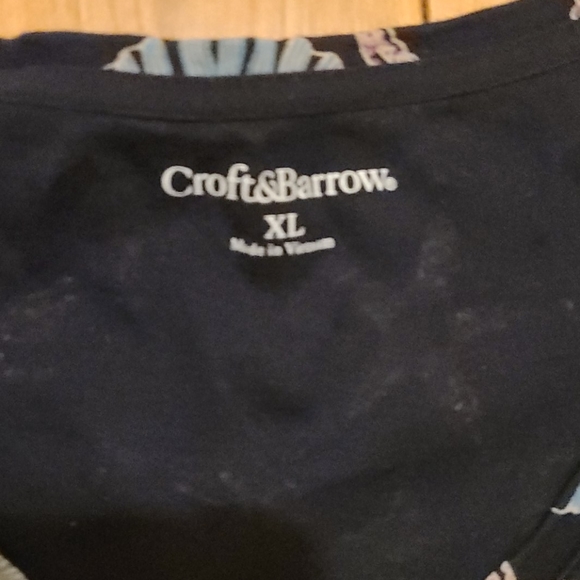 Croft & Barrow seashell tshirt - Picture 2 of 4